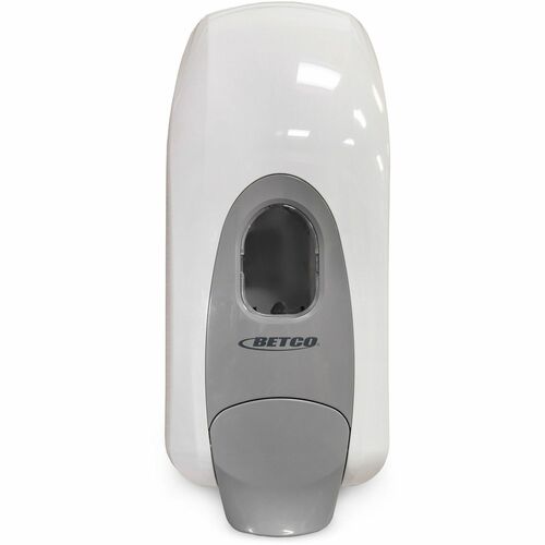 Betco Liquid Soap/Lotion Dispenser, Clario, Manual, 1.06 qt Capacity, 0.05 fl oz Stroke, White ABS, Uses 1,000 ml Sealed Refills, 12/CT