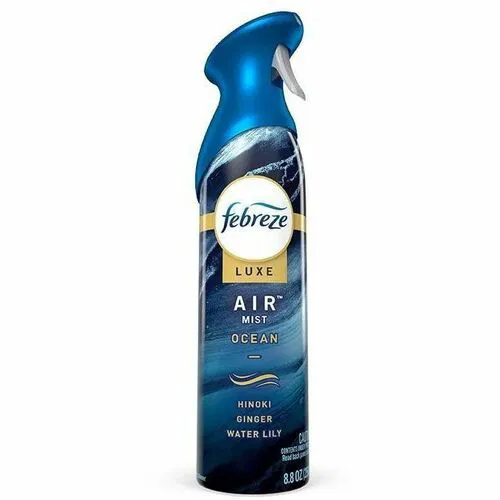 Febreze Air Freshener Spray, Heavy-Duty Odor Neutralizer, Ocean Scent, VOC-Free, 8.8 fl oz
