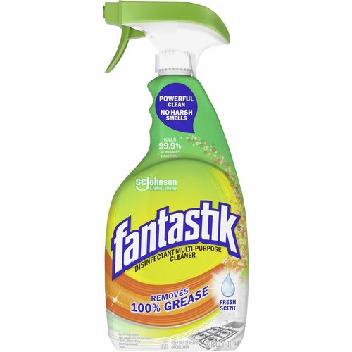 Fantastik Disinfectant Cleaner, 32 fl oz Spray, Multi-Surface, Fresh Scent