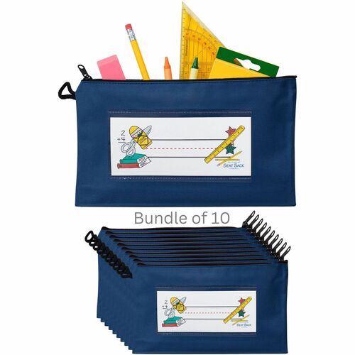 Seat Sack Pencil Pouch with Zipper | Bundle - 10 / Carton