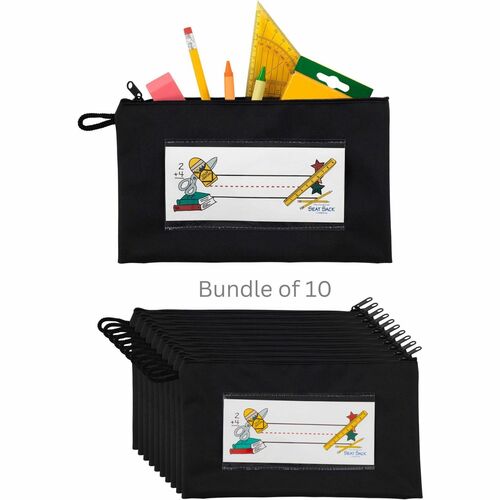Seat Sack Pencil Pouch with Zipper | Bundle - 10 / Carton
