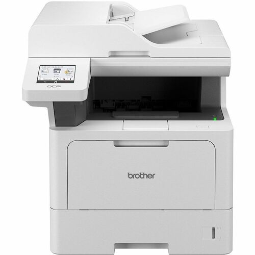 Brother DCP-L5510DN Laser Multifunction Printer, Monochrome, 48 ppm, 350-Sheet Capacity, Automatic Duplex, 50-Sheet ADF, Gigabit Ethernet