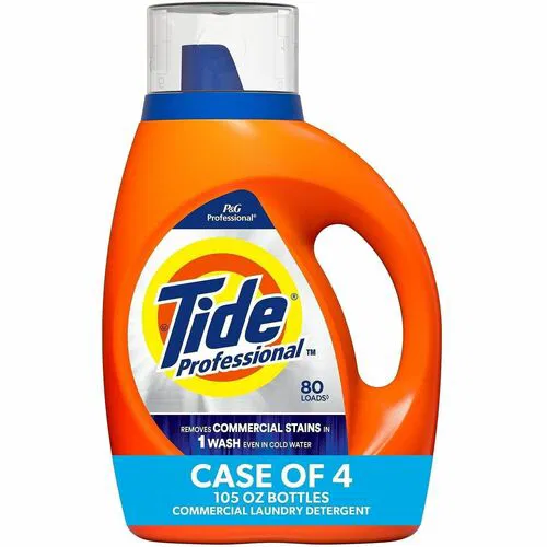 Tide Liquid Laundry Detergent - For Multipurpose - Ready-To-Use - Liquid - 105 fl oz (3.3 quart) - 80 Loads - Recommended For: Stain Remover - PVC Free, Phthalate-free, Triclosan-free, Benzene-free, BPA-free, PCBs-free, Alkylphenols-free, PAHs-free - Oran