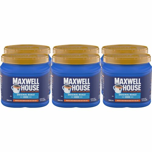 Maxwell House Ground Coffee Brew Pack - Medium - Ground - Original - 6 / Carton