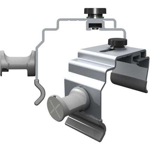 Ghent X-Hangers Mounting Hanger for Whiteboard - Gray - Vinyl - 4 /Pair - 2 / Each