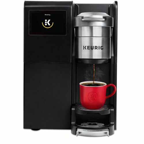 Keurig Commercial Coffee Maker, Direct Waterline, Touchscreen, Brew Over Ice, 5 Brew Sizes (4/6/8/10/12 oz), 30-Pod Bin