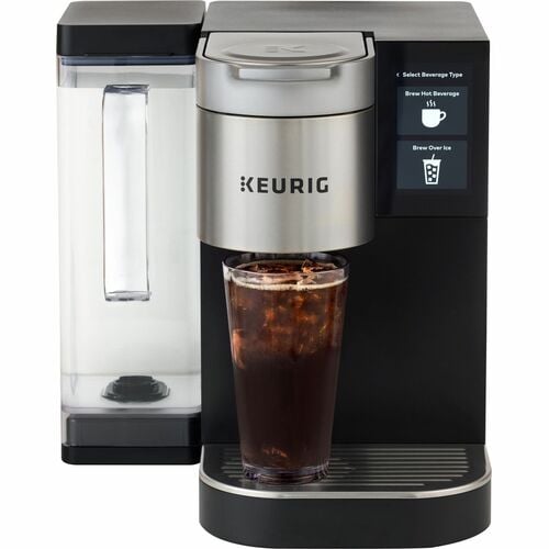 Keurig Commercial Coffee Maker, Touchscreen, K-Cup Pods, 110 oz Reservoir, Brew Over Ice, Quiet Brew, Strong Button, Black