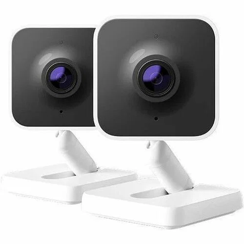 Roku SCS11R2 Indoor Full HD Network Camera - Color - 2 Pack - Infrared/Color Night Vision - 1920 x 1080 - Wi-Fi - USB - Alexa, Google Assistant Supported - Weather Resistant - Audio Support - Motion Detection, Sound Detection, Voice Control, Motion Trigge