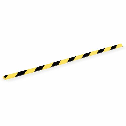 DURABLE Safety Protection Profiles - Adhesive Mount for Indoor, Production Area, Warehouse, Basement, Staircase, Garage, Wall, Cabinet, Shelf, Storage Trolley, Machinery, ... - Polyurethane Foam, Plastic - 5 / Pack