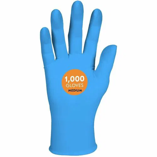 KleenGuard Nitrile Multipurpose Gloves, G10 2Pro, Medium, 6 mil, 9.5" Length, Blue, Powder-Free, Textured Fingertip, 10/CT