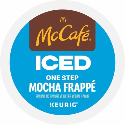 McCafe K-Cup Iced One-Step Mocha Frappe - Compatible with Keurig Brewer - Ice Coffee - Medium - Per Box - 24 K-Cup - K-Cup - Mocha Frappé - Kosher - 4 / Carton