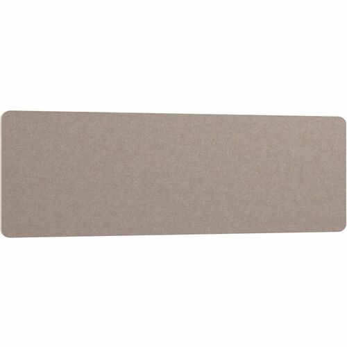 Bush Hustle Collection - Material: Fabric, Insulation Board - Finish: Beige - Large - For Cubicle, Desk, Workstation, Office, Picture, Decoration