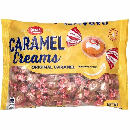 Green Rabbit Cgoetzes Caramel Creams Candy, 3 lb, Individually Wrapped