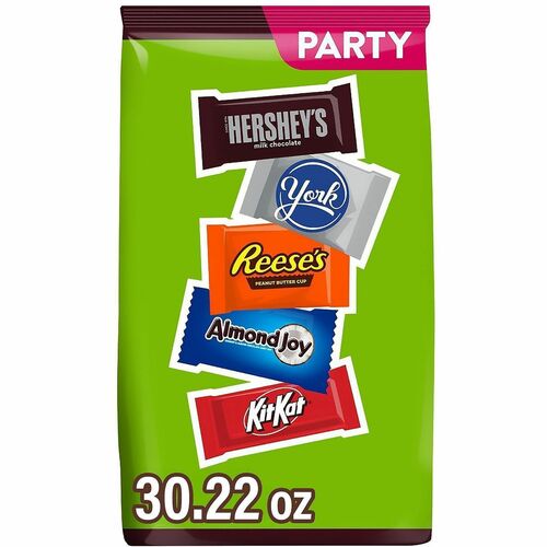 Green Rabbit Hershey's Snack-Size Party Pack, 58 Pieces