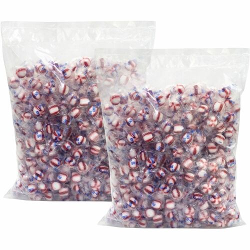 Green Rabbit Soft Peppermint Mint Puffs, Individually Wrapped, Breath Freshening, 2/CT