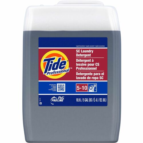 Tide Liquid Laundry Detergent - For Multipurpose - Concentrate - Liquid - 640 fl oz (20 quart) - 8.1 to 8.5 pH - 129 Loads - Recommended For: Stain Remover - Benzene-free, BPA-free, Lead-free, Mercury-free, Cadmium-free, PAHs-free, Phthalate-free, Triclos