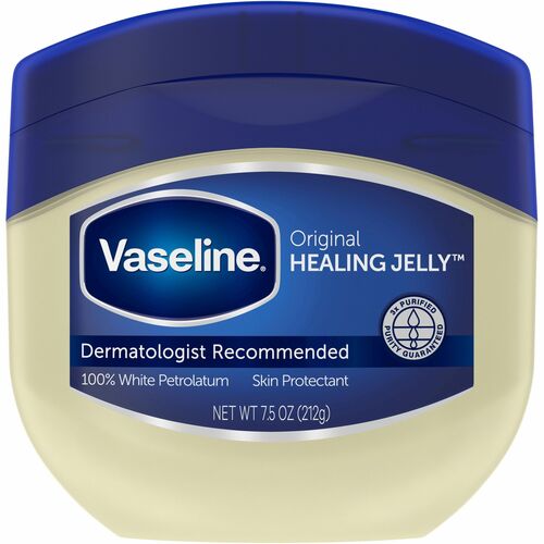 Vaseline Petroleum Jelly Original - Lotion - 7.50 fl oz - For Dry, Sensitive Skin - Applicable on Hand - Skin - Hypoallergenic, Fragrance-free - 1 Each