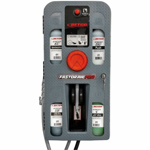 Betco FastDraw PRO Action Gap - 7.3" Height x 13" Width x 25.8" Depth - Gray - 1 Each