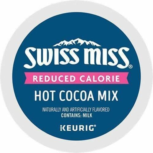 Swiss Miss Milk Chocolate Hot Cocoa K-Cups, Reduced-Calorie, 4/CT