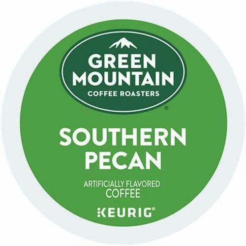 Green Mountain Coffee Roasters® K-Cup Southern Pecan Coffee - Compatible with Keurig K-Cup Brewer - Light - 24 K-Cup - K-Cup - Southern Pecan, Pecan, Roasted - 4 / Carton