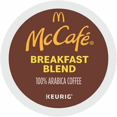 McCafé® K-Cup Breakfast Blend Coffee - Compatible with Keurig K-Cup Brewer - Light - 24 K-Cup - K-Cup - Breakfast Blend - 4 / Carton