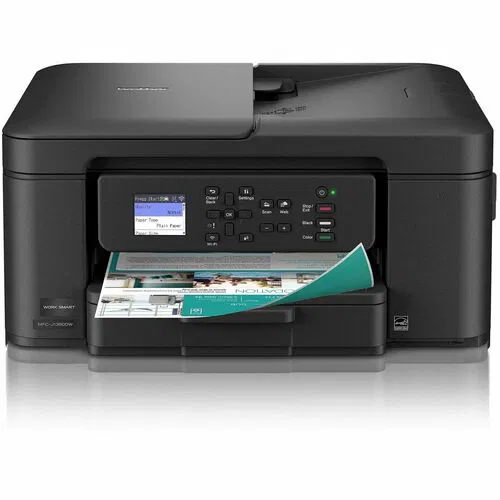 Brother MFC-J1360DW Inkjet Multifunction Printer, Work Smart Series, Wired/Wireless, Automatic Duplex, 20-Sheet ADF, Color, Black