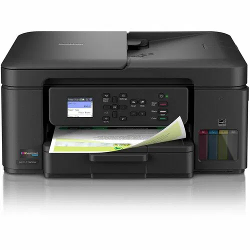 Brother MFC-T780DW Color Inkjet Multifunction Printer, INKvestment Tank Refillable System, Wireless, Automatic Duplex, 150-Sheet Tray, ADF