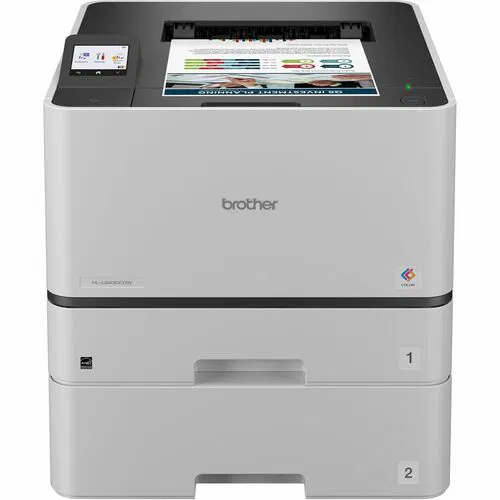 Brother HL-L8430CDWT Wired/Wireless Laser Printer - Color - 33 ppm Mono / 33 ppm Color - 2400 x 600 dpi Print - Automatic Duplex Print - 250 Sheets Input - Ethernet - Wireless LAN - Apple AirPrint, Mopria, Brother Mobile Connect, Wi-Fi Direct - Plain Pape