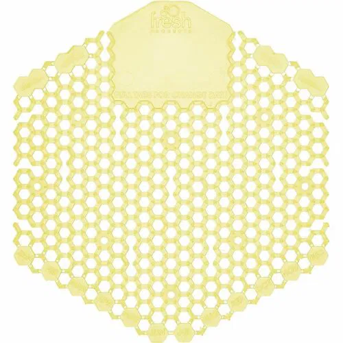 Fresh Products Urinal Screen, Wave 3D, 30-Day Citrus Fragrance, Dual-Sided Odor Control, 10/Box, 6/CT