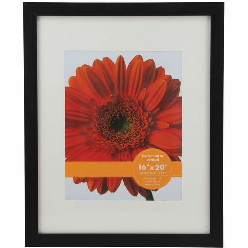 Victory Light 16" x 20" Poster & Photo Frame - 16" x 20" Frame Size - Durable, Dust Resistant - Cappuccino - 1 Each
