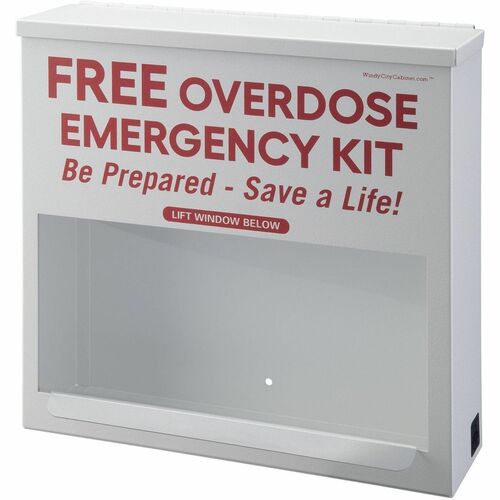 Victor Overdose Distribution Cabinet - Wall Mountable, Durable - White - Steel