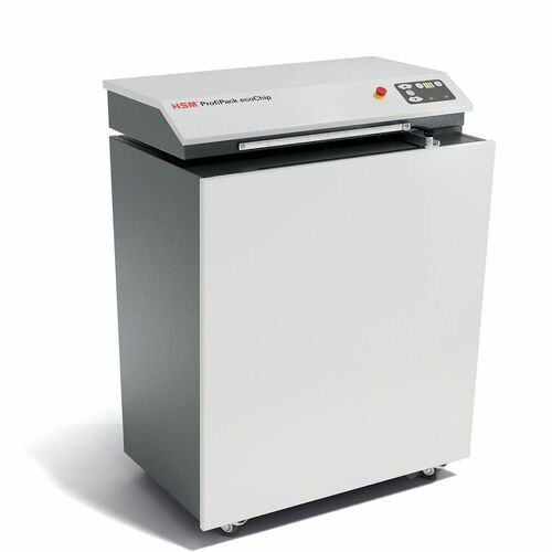 HSM ProfiPack ecoChip Cardboard Chipper + Adapter Set for Vacuum Cleaner - for shredding Cardboard - 16.70" Throat - 1870 W - Gray