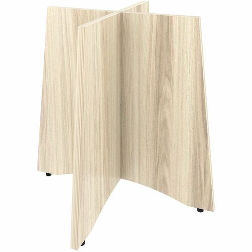 Lorell Table Base, Modern Elm Finish, Assembly Required