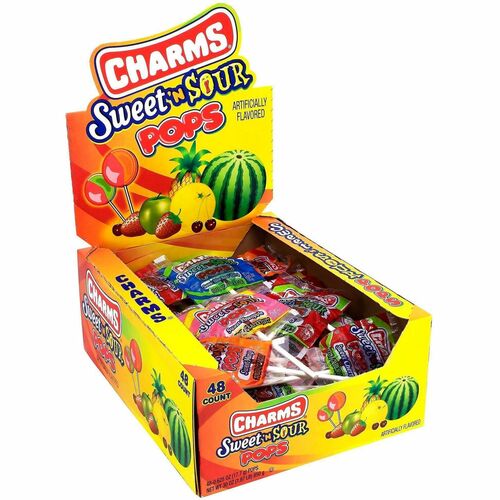 Green Rabbit Lollipops, Assorted, Individually Wrapped, 0.63 oz, 48/CT