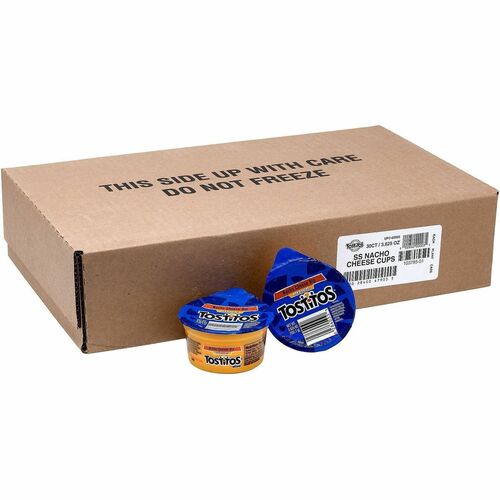 Green Rabbit Tostitos Nacho Cheese Dip To-Go Cups - Nacho Cheese - 1 / Carton