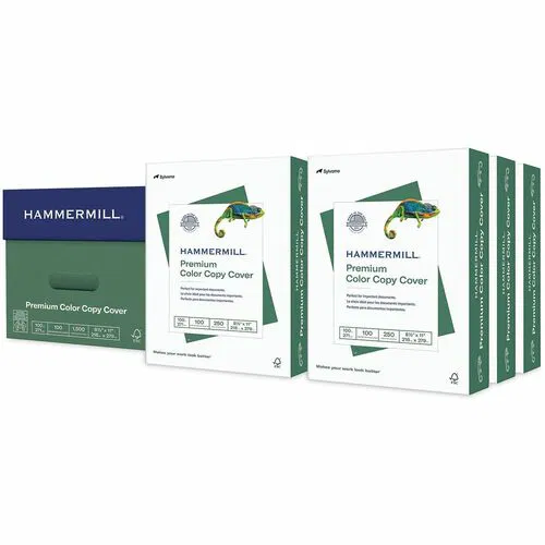 Hammermill Colour Copy Digital Cover Paper - 100 Brightness - 99% Opacity - Letter - 8 1/2" x 11" - 100 lb Basis Weight - 271 g/m² Grammage - Acid-free, Ultra Smooth, Heavyweight, Jam-free - White - 1500 / Carton
