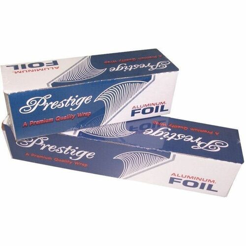 WP Prestige Cutterbox Foil - 12" Width x 1000 ft Length - Aluminum Foil - Silver - 1 Each
