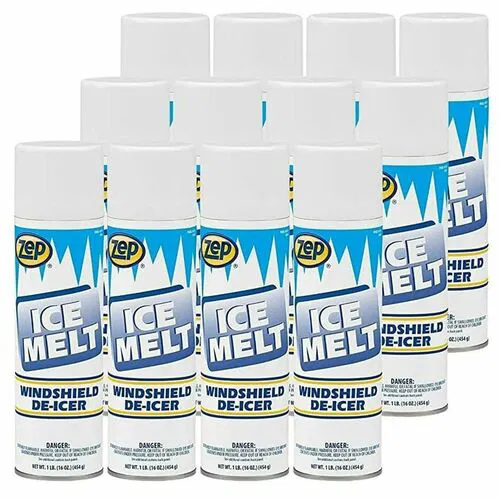 Zep Commercial Ice Melt Aerosol De-Icer for Windshields and Windows - 20 oz. - 20 fl oz