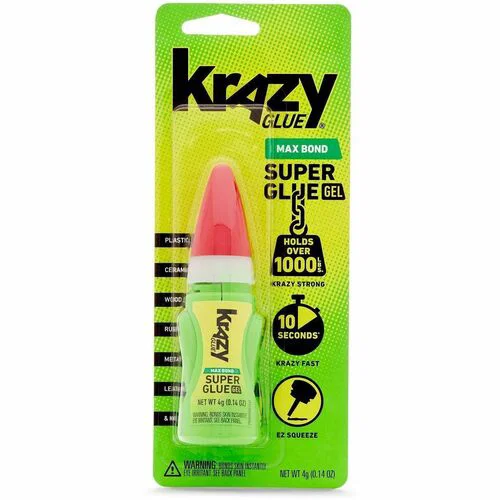 Krazy Glue Max Bond Super Glue - 0.14 oz - 1 Each