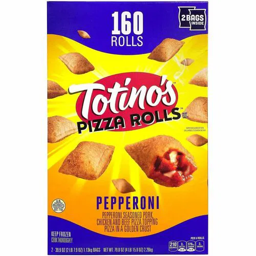 Green Rabbit Totino's Pizza Rolls - 1 / Carton