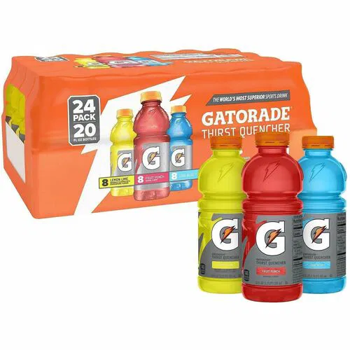 Green Rabbit Gatorade Rainbow Variety Pack - 20 fl oz (591 mL) - 1 Carton
