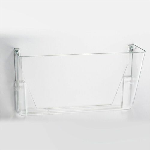 Business Source Expandable Pocket File System - 7" Height x 13" Width x 4" Depth - Interlockable, Expandable - Clear