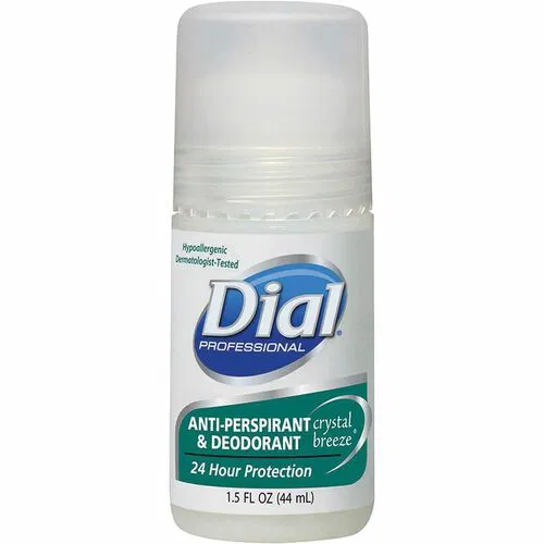 Henkel Dial Corp. Scented Antiperspirant/Deodorant RollOn - White - 48 / Carton