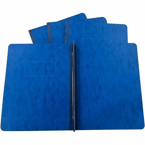 Business Source Letter Report Cover - 3" Folder Capacity - 8 1/2" x 11" - Dark Blue - 0% Recycled - 25 / Box