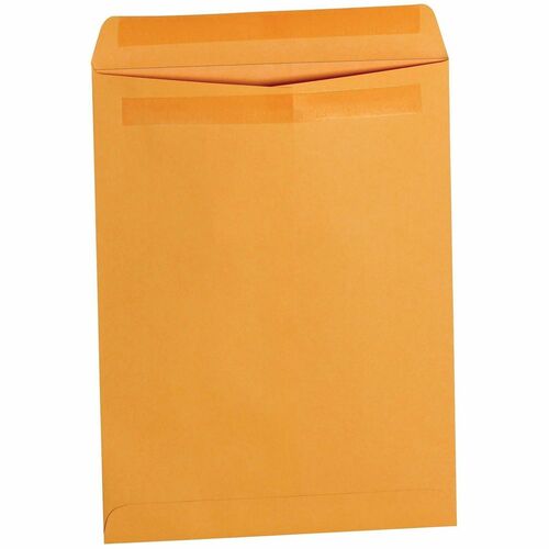 Business Source Self-Seal Catalog Envelopes - Catalog - #28 - 9" Width x 12" Length - Self-adhesive Seal - Kraft - Kraft Paper - 250 / Box