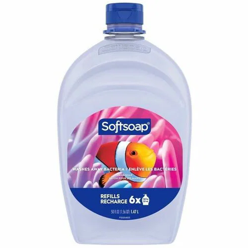 Softsoap Liquid Hand Soap - Fresh & Light Scent - 1.56 quart - Flip Top Bottle Dispenser - Dirt Remover, Bacteria Remover - Hand, Skin - Moisturizing - Antibacterial - Clear - Hygienic, pH Balanced - 3 / Carton
