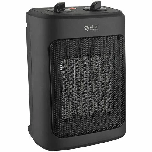 Elite Image 9" Personal Heater - 3 x Heat Settings - Black