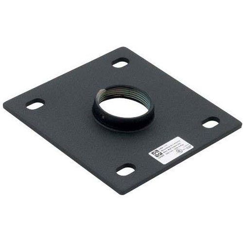 Chief 6" Ceiling Plate - Black - Steel - 500 lb