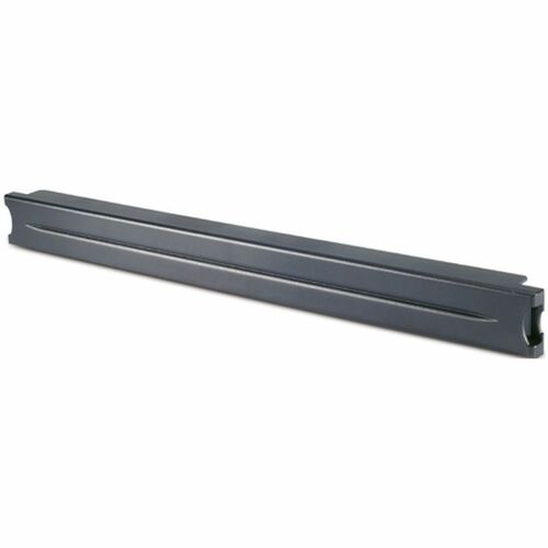 APC 1U 19" Black Modular Toolless Blanking Panel - Black - 1U Rack Height - 1 Pack - 1.7" Height - 19" Width - 0.1" Depth