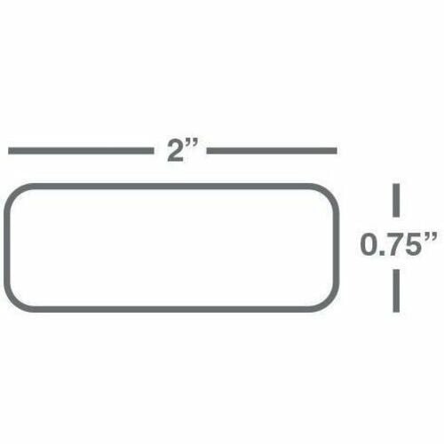 Wasp WPL305 Printer Asset Label - 2" Width x 0.75" Length